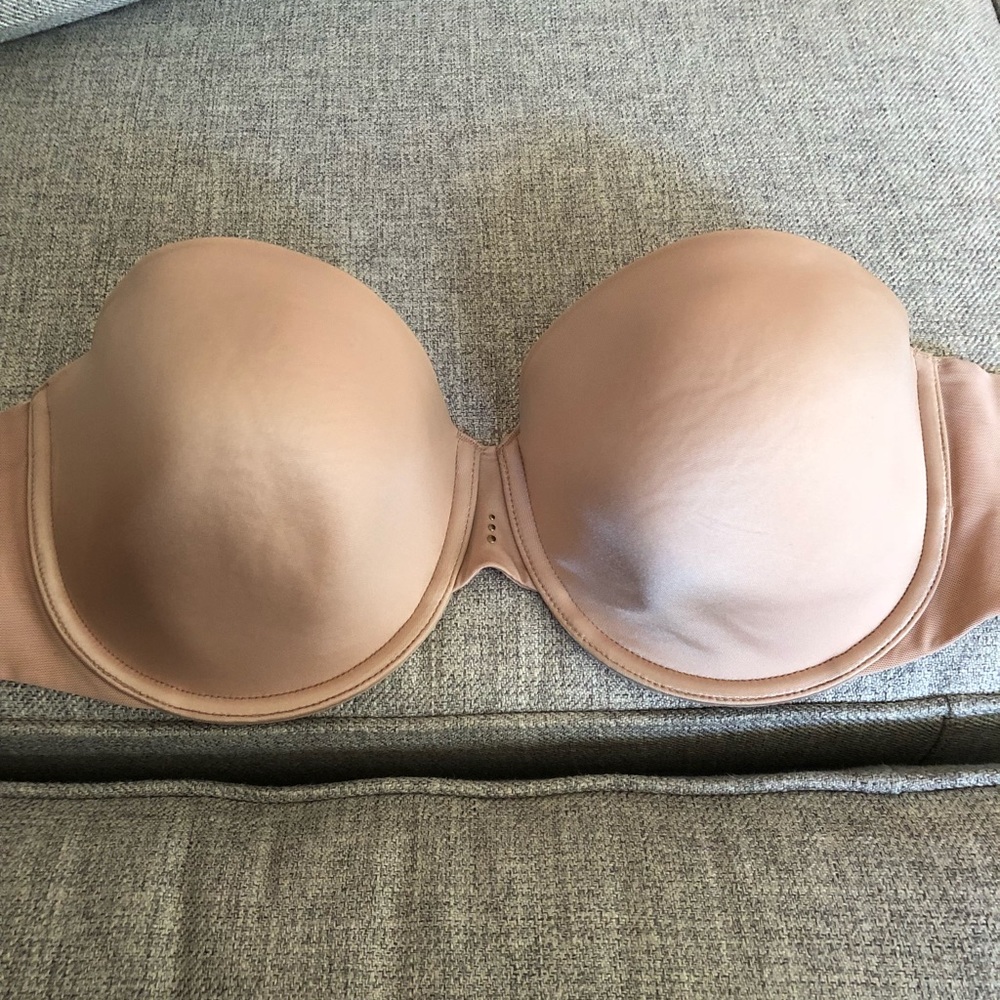 Victoria’s Secret Biofit Multi-Way Bra-36D-Nude